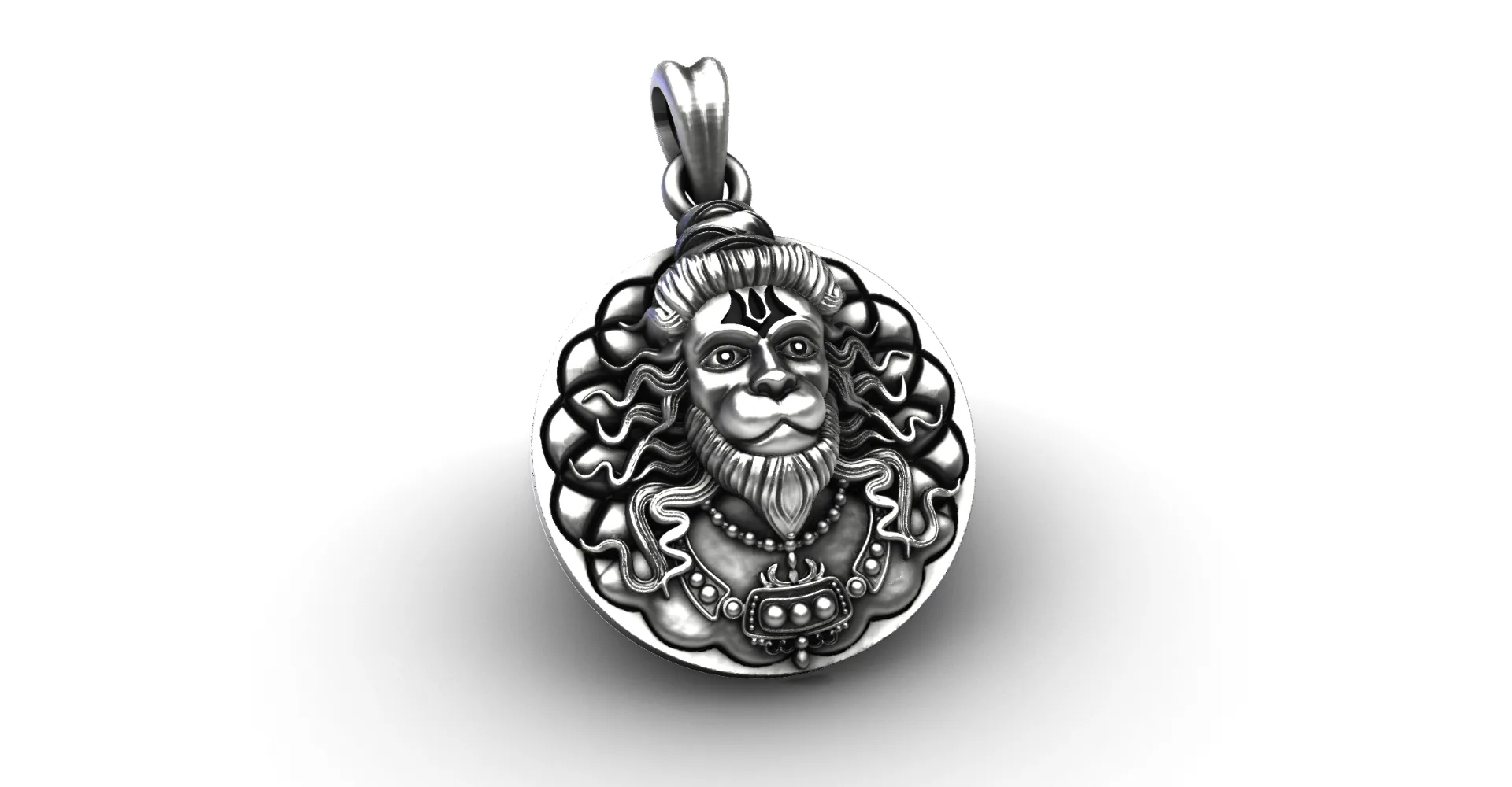 Indian god Silver Jewelry