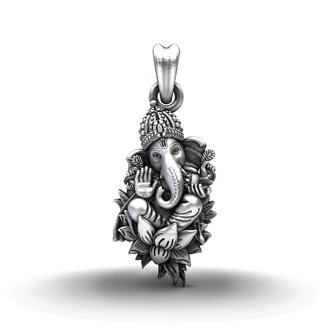 925 Sterling Silver Ganesha Collection Pendant